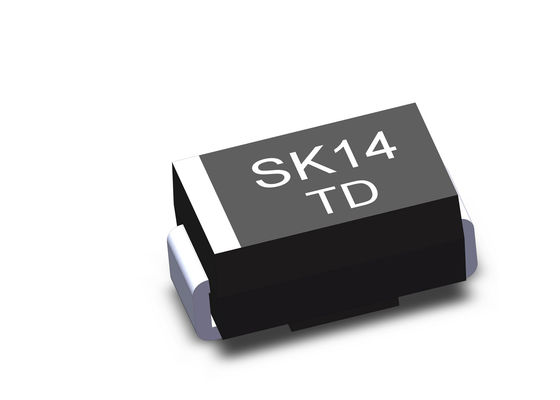 SK14 SMDショットキーのバリア・ダイオード1a 40v SMAの表面の台紙のショットキー力の整流器