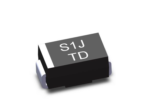 S1J SMDのダイオード600V 1Aのケイ素の表面の台紙