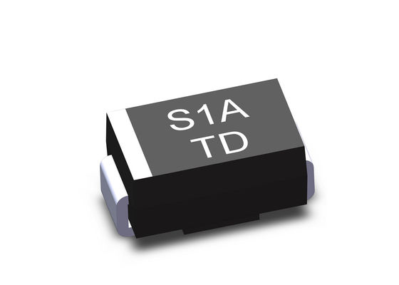 214AC SMAのパッケージ1A 50V S1AのダイオードGPPの破片の一般目的の整流器ダイオードをしなさい