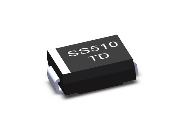 Ss54 Ss56 SMDショットキーのバリア・ダイオード5a 40V 100V 60VのダイオードSMCのパッケージ